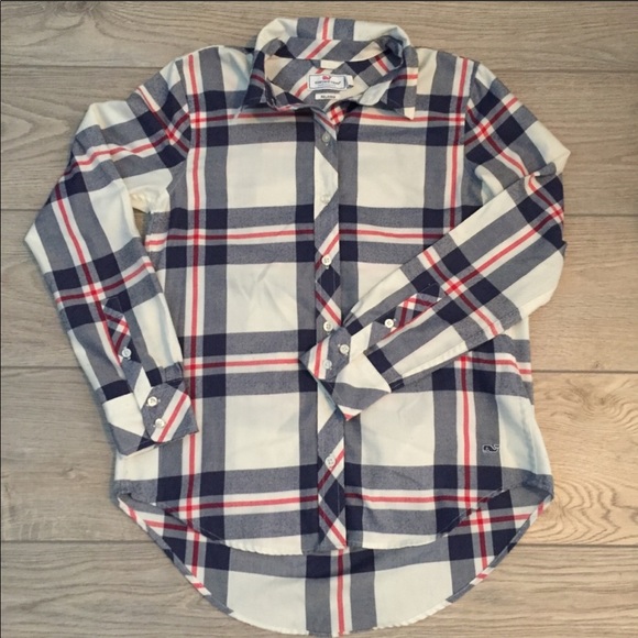 Vineyard Vines Flannel Shirt Size S - Picture 2 of 3